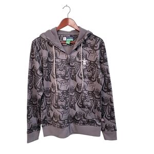 Sunice Vancouver 2010 Olympics Totem‎ All Over Print Jacket Mens Size Small